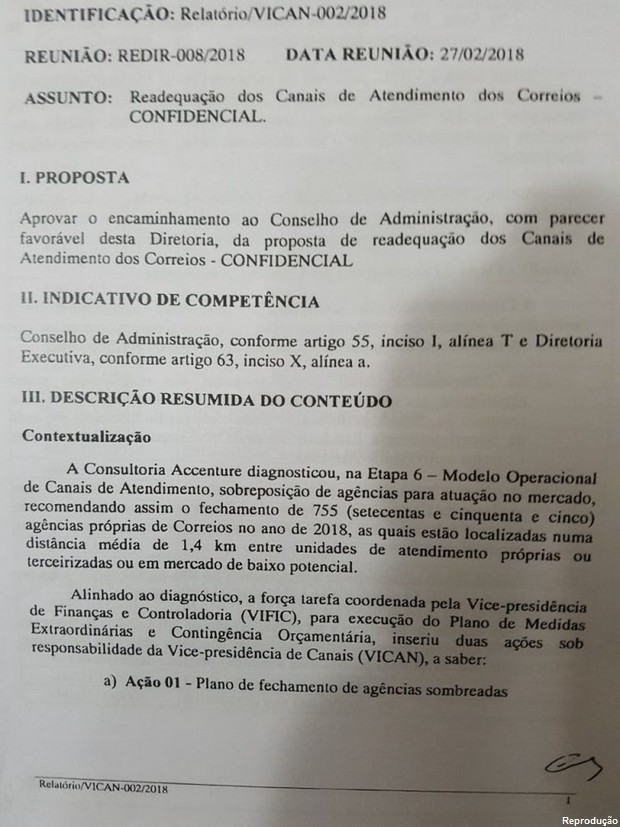 Correios vão fechar 513 agências e demitir 5.300 funcionários