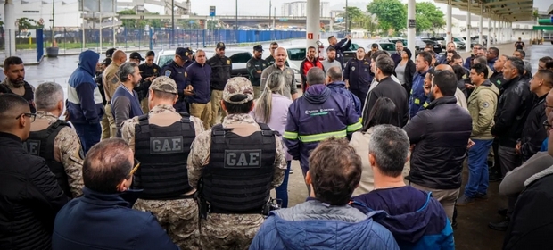 Guarda Portuária promove treinamento contra ameaça de bombas no Porto de Santos