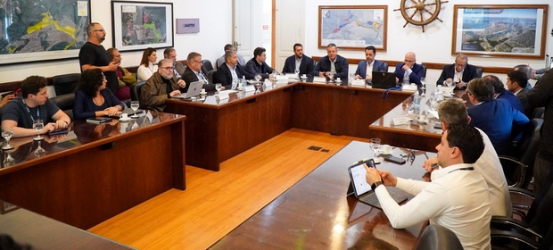 APS recebe primeira reunião entre prefeituras e a construtora do túnel Santos-Guarujá