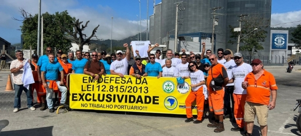 Lideranças portuárias buscam apoio contra mudanças e cogitam nova greve