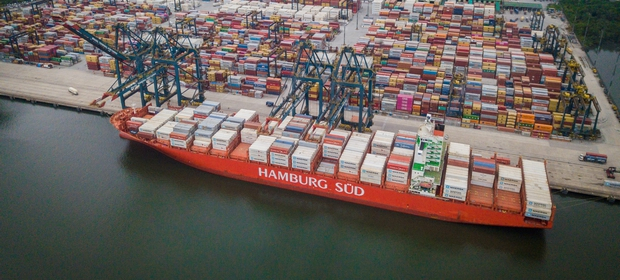 Porto de Santos registra movimentação de 109,5 milhões de toneladas em 2026
