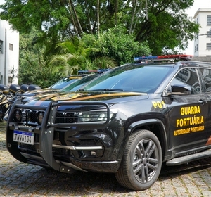 Guarda Portuária do Porto de Santos recebe novas viaturas