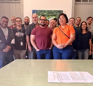 Diretoria do SINDAPORT participa de reunião sobre futuro de Itatinga